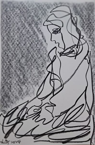 [2024] Untitled, Graphite on paper, Size Unknown